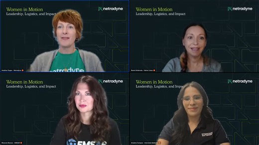 Netradyne's Women in Motion Webinar: Leadership, Logistics, and Impact