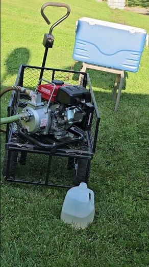 79cc predator 1inch water pump working away