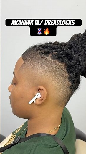MOHAWK Fade With Dreadlocks ‼️💈🔥