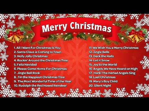 Top 50 Christmas Songs of All Time 🎄 Best Christmas Music Playlist