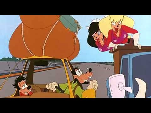On the open road - A Goofy Movie