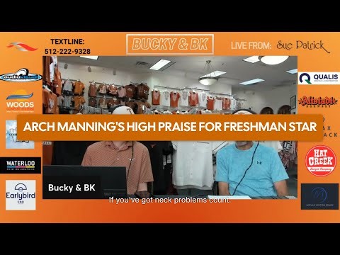 Arch Manning Stayed Up Watching Jermaine Bishop's Highlights — And He's Impressed