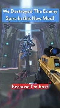 Frigate Destroys Spire In Multiplayer! Halo 3: Permafrost Mod