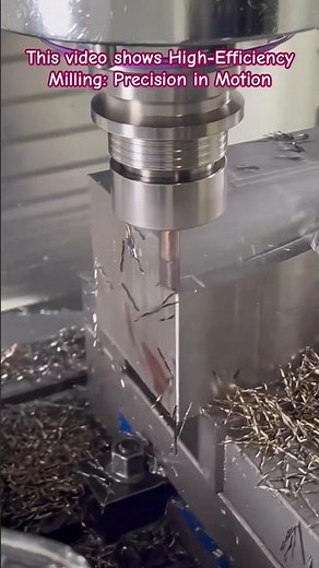 Satisfying High-Speed CNC Machining #cncowners #instamachinist #mechanicalengineering #manufacturing