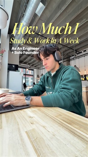 Erik Cupsa on Instagram: "Craziest grind of my life… #study #buildinginpublic #studying #engineer #founder"