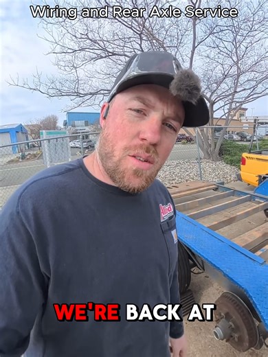 Removing Hydraulic Lines for Electric Brakes on Tilt Bed