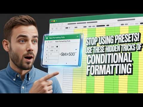 Excel New Rule Tutorial: 2026 में अपने खुद के Conditional Formatting Rules बनाएं! | Trick Revealed