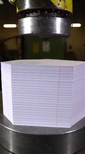 Paper vs Hydraulic Pressure: The Ultimate Crush Test