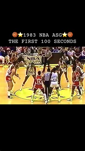 1983 NBA All-Star Gsme Footage 🏀⭐️⭐️⭐️ #nba #basketball #1983 #asg #oldschool