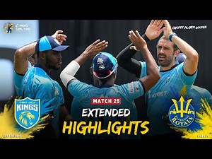 Extended Highlights | Saint Lucia Kings vs Barbados Royals | CPL2021