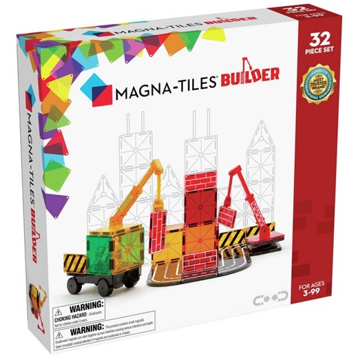 Buy MAGNA-TILES Builder 32 Piece Set | Construction toys | Argos