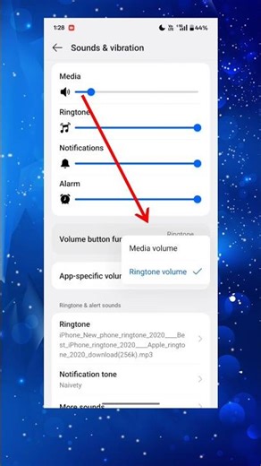 how to set volume button function sound in android. volume button function sound problem fix#android