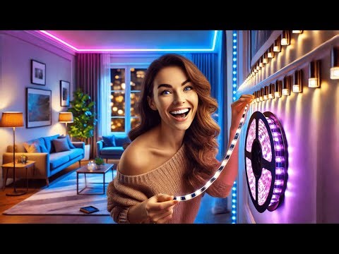 🌈 KSIPZE 100ft Led Strip Lights RGB Music Sync Color Changing Bluetooth Led Lights | Best LEDs Light