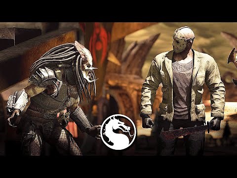 PREDATOR vs JASON VOORHEES on VERY HARD - Who Wins?! | Mortal Kombat XL