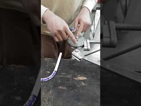 Cintrage double à 90 degrés - tube cuivre - pince à cintrer