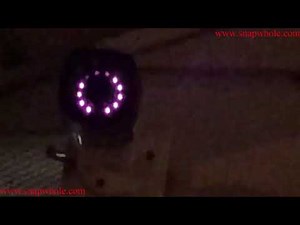 Harbor Freight Cobra 8 Channel Surveillance Security Systems - Camera in the Dark