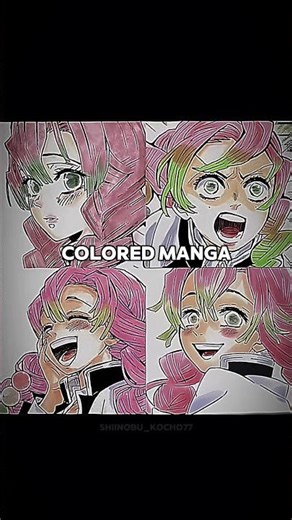 『Mitsuri in manga💞✨ 』 #mitsuri #demonslayer #trending #cute |shiinobu_kocho77| schedule post!