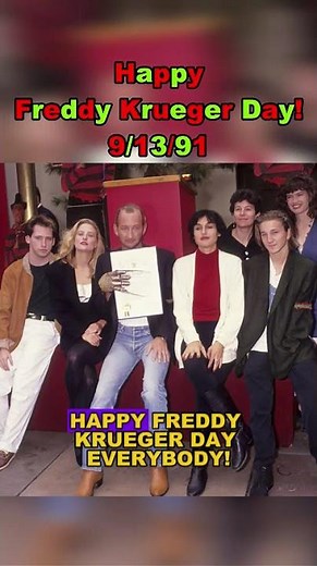 9/13 Official Freddy Krueger Day in Los Angeles