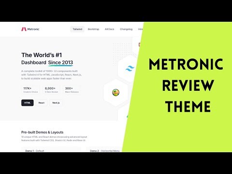 🥇 METRONIC THEME REVIEW | HTML THEME