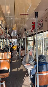 I really love the vibe of old tram in Vienna ✨ #vienna_city #austria #austriatravel | Moments in Wien