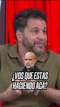 ¿LO TENÍAS A DE PAOLI CON GUARDIOLA? #Shorts