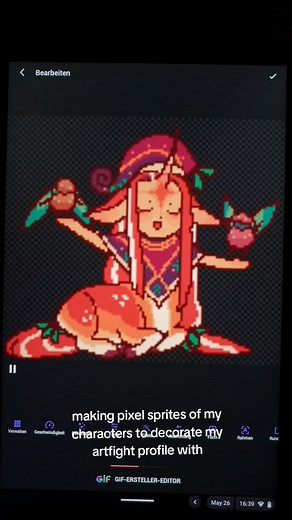 Creating Pixel Art Sprites for ArtFight Profiles