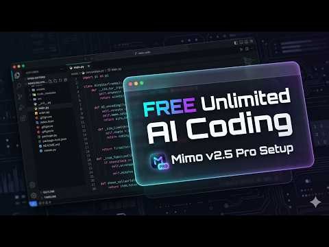 FREE Unlimited AI Coding in VS Code (Mimo v2.5 Pro Setup)