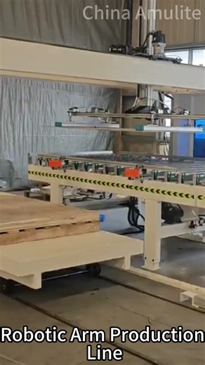 Robotic Arm Stacking Cement Boards