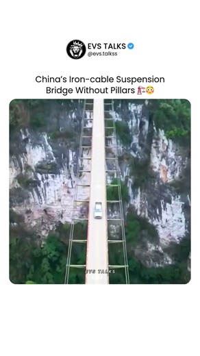 China Built an Iron Bridge With ZERO Pillars 😱🌉 | Mind-Blowing Design