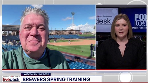 Brewers position players report to spring training