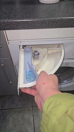How to remove and Indesit soap dispenser to clean it #washingmachine #appliance #dismantle