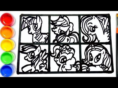 How to draw My Little Pony Characters