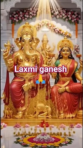 Jai laxmi ganesh 🙏🙏🙏🙏🙏🙏 #devotionalsong #virlshort