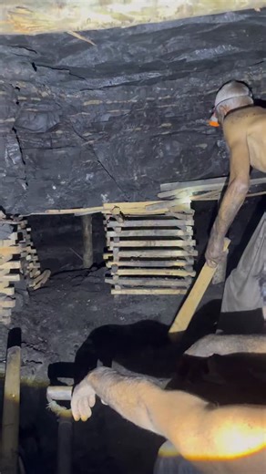Mining Empire on Instagram: "80 year old men working in deep underground 2000m in search of black diamonds. #blackdiamond #mining #coal #coalmining #viral #viralreel #gold #foryou #diamond #goldmine"