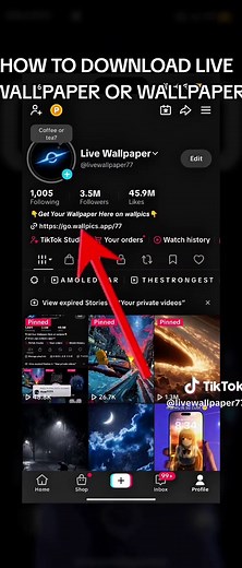 How to Download Live Wallpaper & Wallpaper (My Bio)