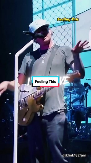 Blink-182 Live Performance of 'Feeling This'