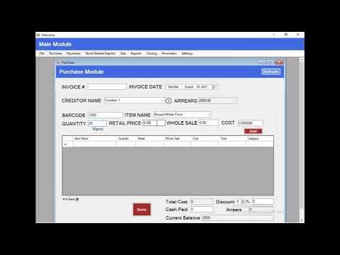 How to Add Purchade in Robust Technologies POS | Step-by-Step Tutorial