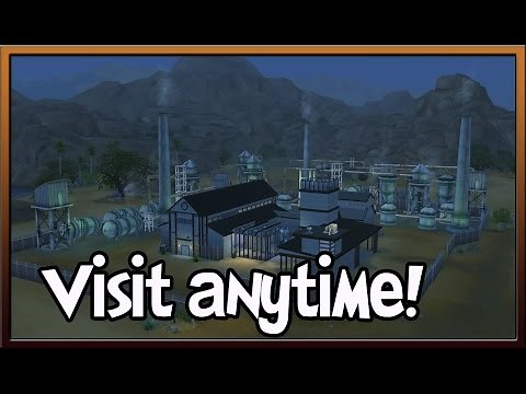 Visit Get To Work Lots Anytime! The Sims 4 Mod by Zerbu