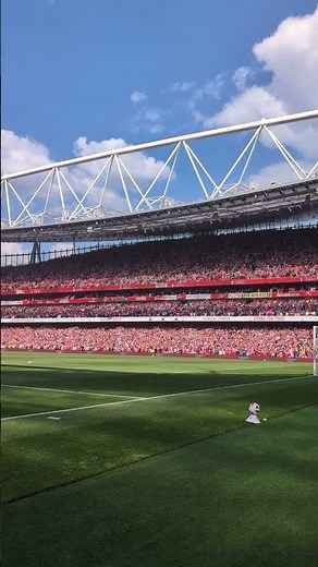 NORTH LONDON FOREVER AT EMIRATES STADIUM 😍 🎶