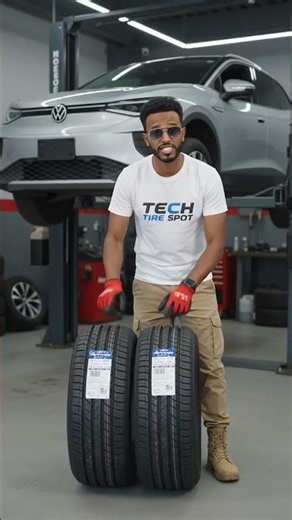 Volkswagen ID.4 Tire Size Guide | OEM Factory Tire Sizes Explained 🚗⚡ #evtires #shorts