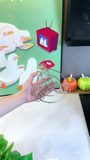 品喻（PINYU）不锈钢锅架厨房家用置物架多功能锅具隔热防烫锅垫放锅架【大号】