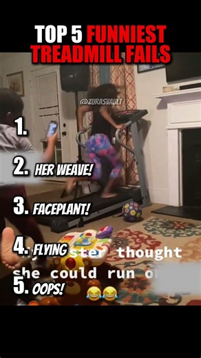 Top 5 Funniest Treadmill Fails😂🏃