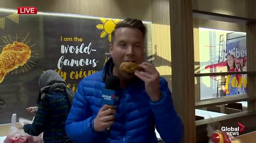 Calgary’s first-ever Jollibee opened on Friday