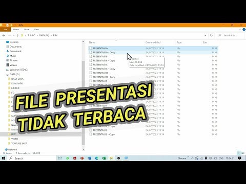Solusi Microsoft Powerpoint Yang Tidak Terbaca Pada Komputer / Laptop