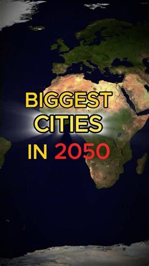 The 6 Cities That Will Rule the World by 2050 #geography