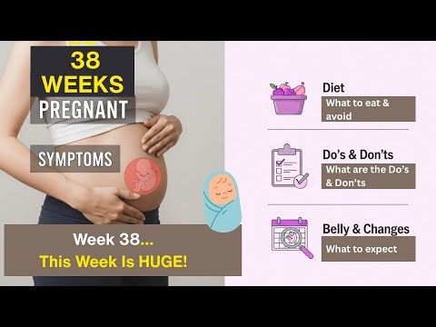 38 Weeks Pregnant - Your Baby is Full Term Now!
