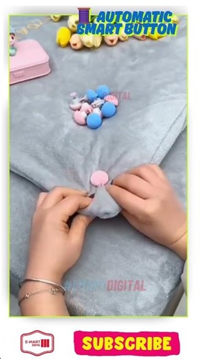 🧵 Automatic Smart Button– Fast, Easy & Smart Stitching Tool #1088