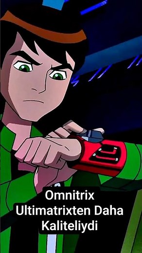 Omnitrix , Ultimatrix'ten Daha Kaliteliydi #shorts #ben10