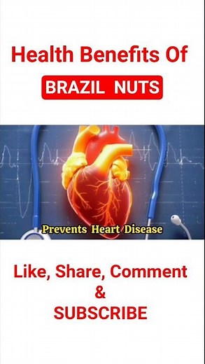 Health Benefits Of Eating 2 BRAZIL NUTS Daily✅