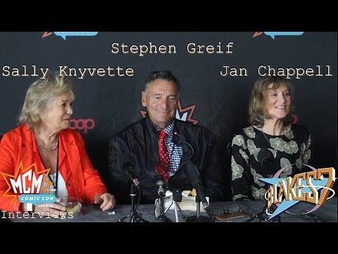 MCM London 2018 Interviews | Blake 7 Cast (Sally Knyvette, Stephen Greif, & Jan Chappell)